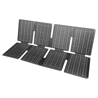 Solcellelader 20 W USB-A/USB-C sammenleggbar