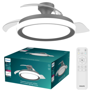 Philips Bliss takfläkt med dimbar belysning, 51 cm