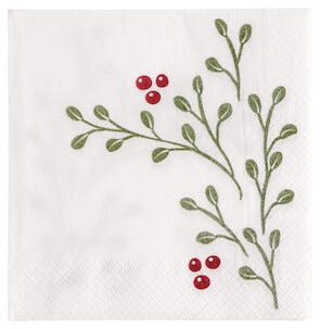 Julservetter 33 x 33 cm, 20-pack