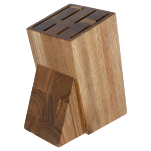 Knivblock trä, FSC-märkt acacia