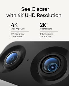 Eufy S350 AI övervakningskamera 4K inomhus