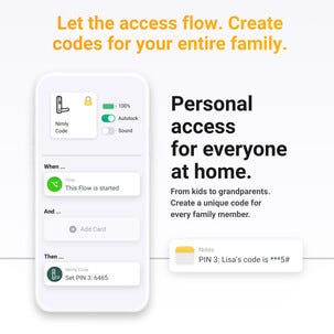 Nimly Home Access+ smart låsepakke med Homey Bridge