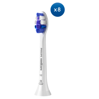 Philips Sonicare S2 Sensitive borsthuvud, 8-pack