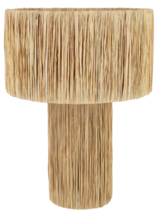 Amanda bordlampe i naturfiber 44 cm, Northlight