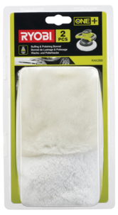 Ryobi RAK2BB polerhättor, 2-pack