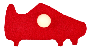 Batteridriven ljusslinga med filtfigurer