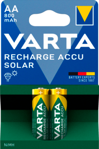 Laddningsbart batteri AA/HR6 800 mAh VARTA Solar
