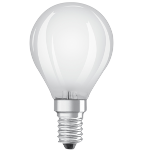 Dimbar klotlampa LED E14 Osram, varmvit