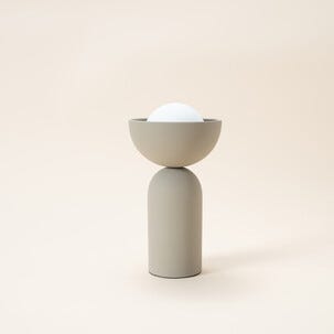 Northlight Birk Pieni pöytävalaisin metallia, 27,5 cm