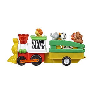 Tåg med djungeldjur