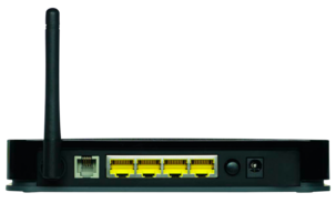 Trådlös N-150 router med ADSL-modem, Netgear