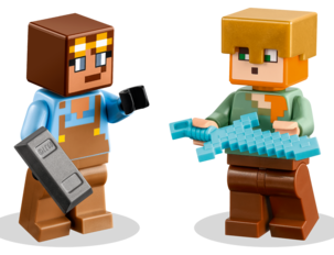 LEGO Minecraft Asevarasto 21252, yli 7-vuotiaille
