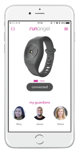 Överfallslarm med Bluetooth, Run Angel