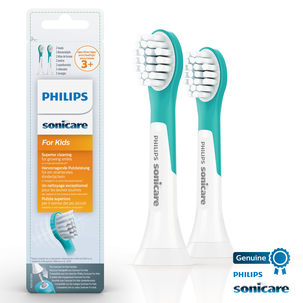 Philips Sonicare For Kids Harjaspää yli 3-vuotiaille, 2 kpl