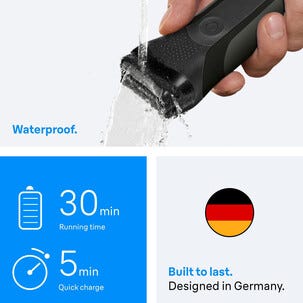 Braun Series 3 300S elektrisk rakapparat herr svart 