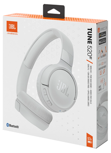 JBL Tune 520 BT, hopfällbara trådlösa on ear hörlurar