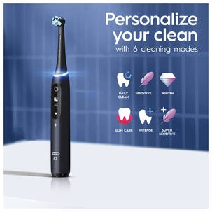 Oral-B iO 8s Duo eltandborste 6 borstlägen, 2-pack