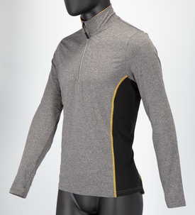 Tekninen pitkähihainen paita, harmaa