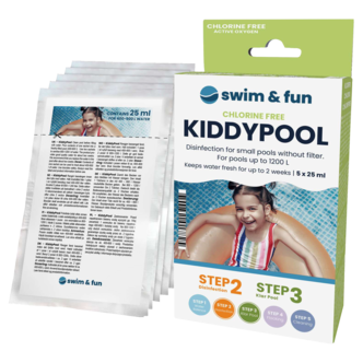 Swim & fun, vannrensing av barnebassenger