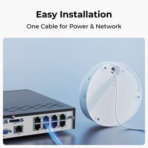 Reolink P324 overvåkningskamera 5 MP, utendørs, wifi