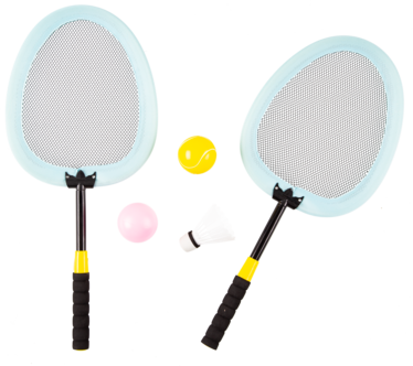 Badminton for barn