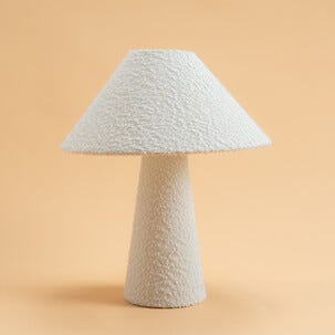 Tove bordslampa tyg, beige, 36 cm, Northlight 