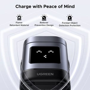 Ugreen Uno 2-in-1 magnetisk trådlös laddare, 15W
