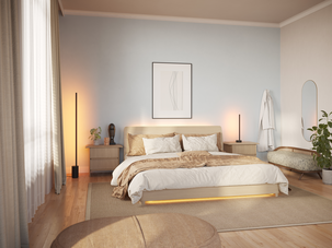 Philips Hue Signe golvlampa, 1,5 meter hög