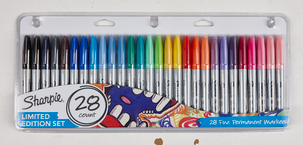 Tuschpennor Sharpie Limited Edition