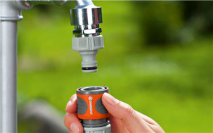 Stoppkontakt Gardena, 13 mm (1/2”) och 15 mm (5/8”)