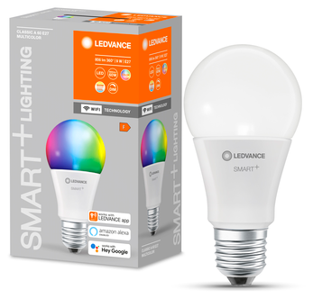 Ledvance Smart+ WiFi dimbar LED RGBW E27 9 W