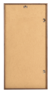 Avlangt speil med treramme til vegg, 80 x 40 cm