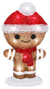 Pepparkaksgubbe belysning utomhus LED 22 cm, Northlight