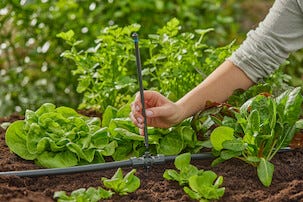 Gardena T-liitin suihkusuuttimille 13 mm, 5 kpl