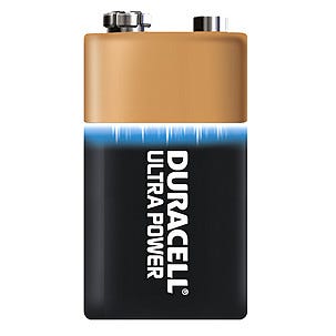 Alkaliskt batteri 9 V Duracell Ultra Power