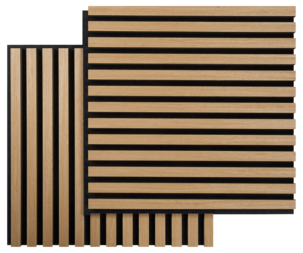 FibroTech Square akustikkpanel til vegg og tak, 2-pakning