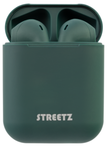 Streetz True Wireless Stereo semi-in-ear, trådlösa hörlurar