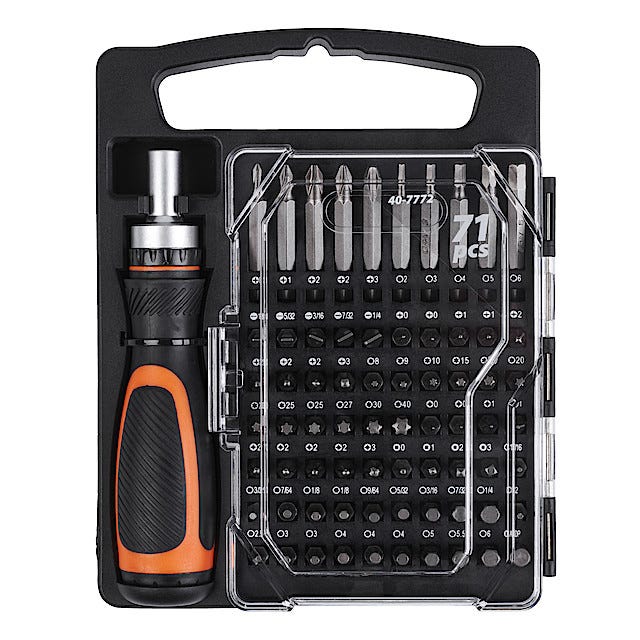 71 Piece Multi Bit Screwdriver Set Clas Ohlson