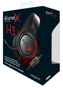 Creative Sound BlasterX H3 gaming headset