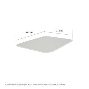 Lokk Neat til oppbevaringskurv av resirkulert plast, 36 x 27 cm