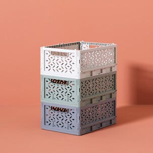 Säilytyslaatikko kierrätettyä muovia, large 33 x 24,5 x 13,8 cm