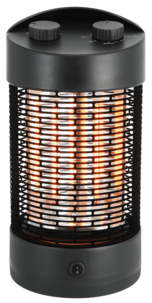 Oscillerende terrassevarmer med timer, 800 W