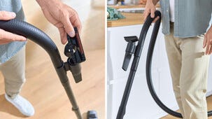 Bosch Serie 4 dammsugare med HEPA, BGL38WH2, vit