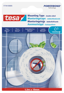 Monteringstejp kakel och metall, Tesa