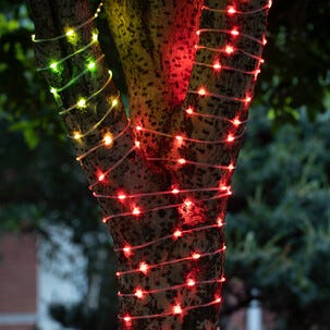 Valoketju RGB LED kaukosäätimellä 15 m