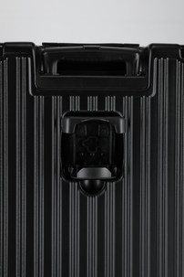 Kabinväska med USB-A, USB-C, 55 x 40 x 23 cm, svart