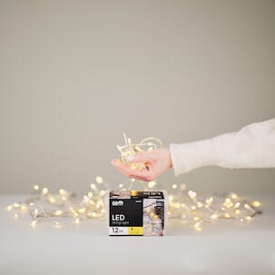 LED genomskinlig ljusslinga Northlight, varmvit