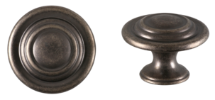 Rund knopp, antik järn