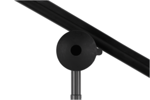 Duschskrapa med skaft, silikon, längd 23-84 cm