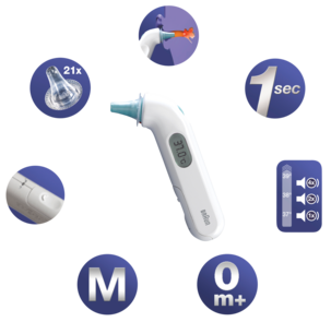 Korvakuumemittari Braun ThermoScan 3 IRT3030